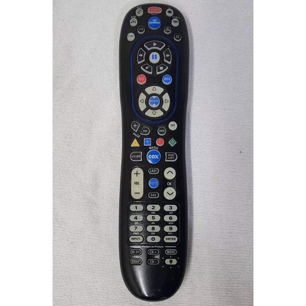 CISCO COX UNIVERSAL REMOTE CONTROL URC-8820-CISCO TESTED